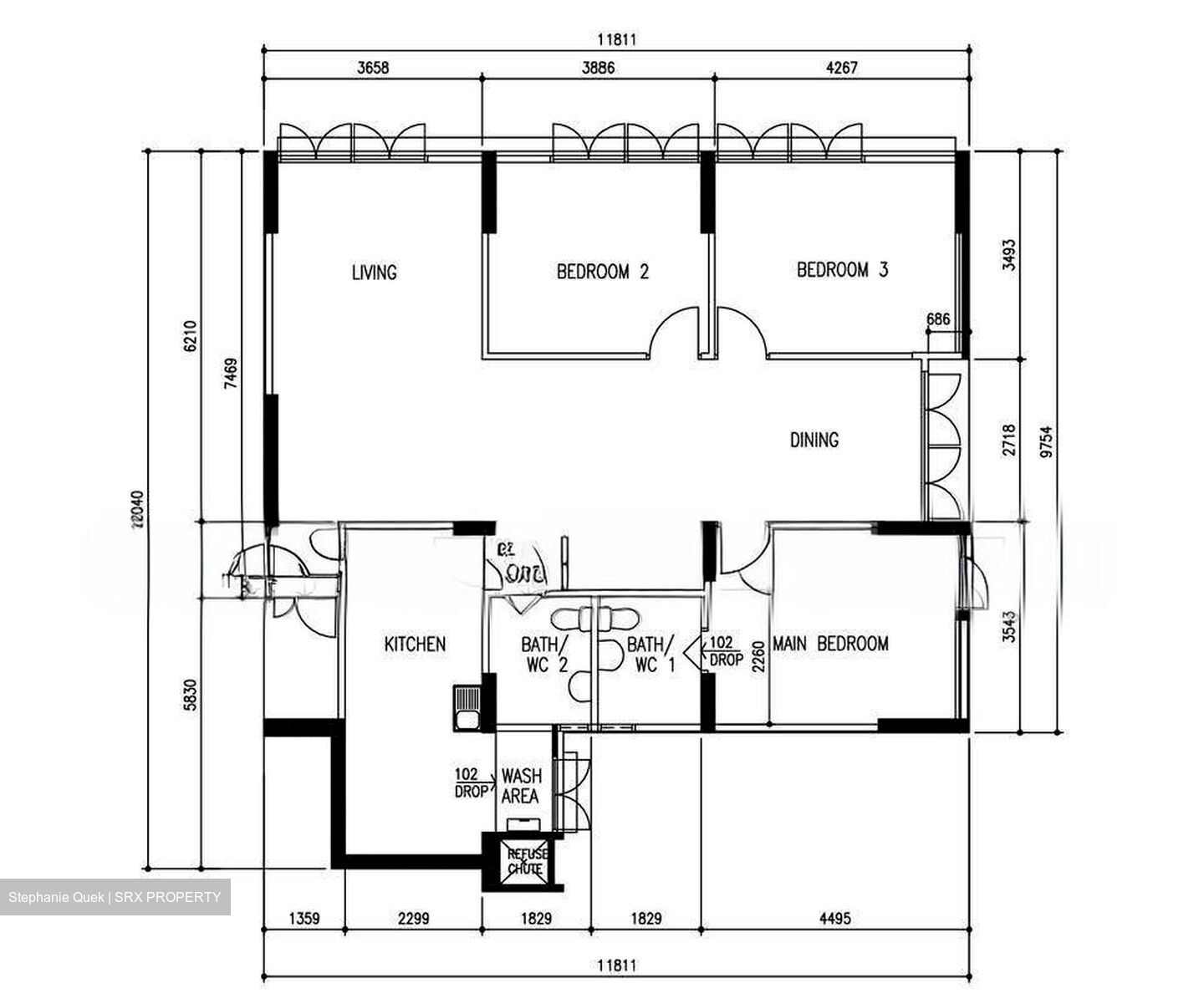Blk 7 Ghim Moh Road (Queenstown), HDB 5 Rooms #618214191